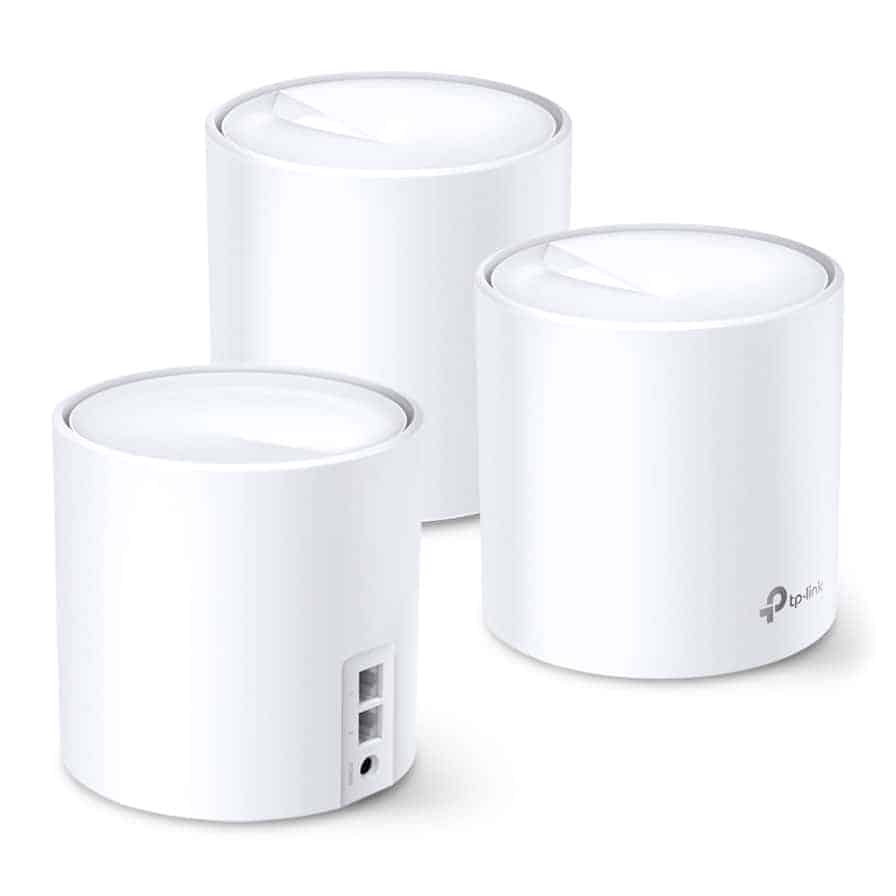 (image for) TP-LINK Dual-Band Deco X60 AX3000 WiFi Mesh System 3 Pack